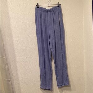 Linen relaxed fit pants‎